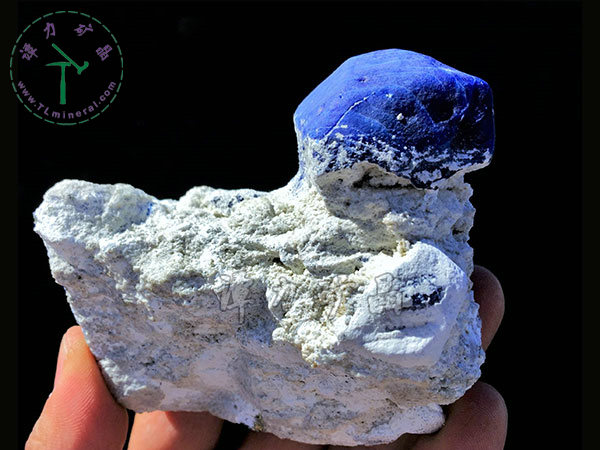 青金石，阿富汗11x8x5cm
